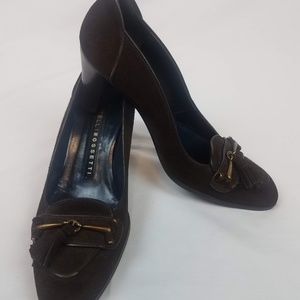 Fratelli Rosetti Horsebit Tassle Loafer Pumps